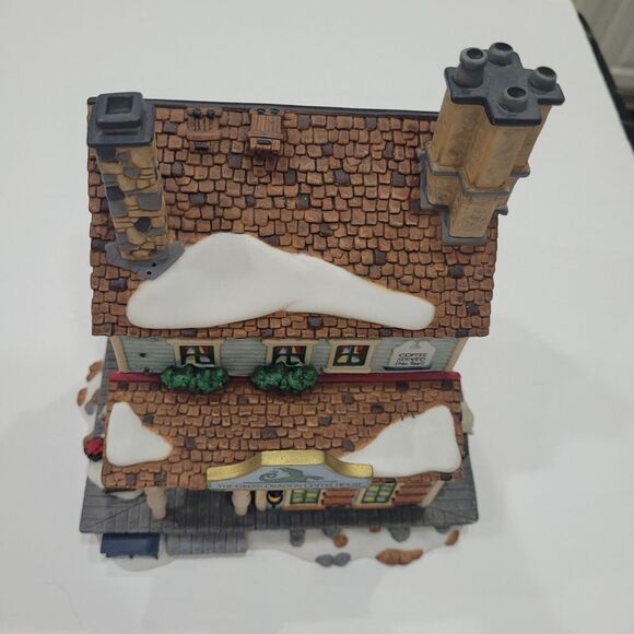 Dept 56 New England Village - Green Dragon Coffee House 56678 Retired No Box - Picture 3 of 10